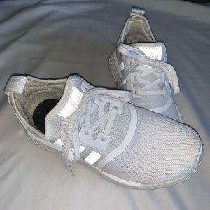AdIdas NMD R1 Triple White Sneakers